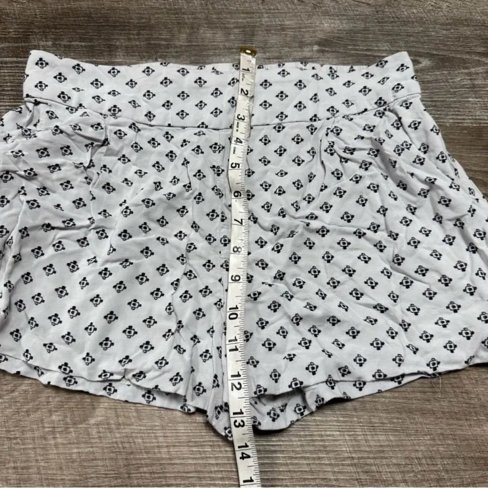 Free People Printed Sheila Pull On Shorts Size Small